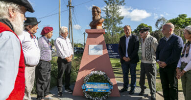 CON UN EMOTIVO ACTO SE CONMEMORÓ EL “DÍA DE LA SOBERANÍA NACIONAL” EN ALTE BROWN